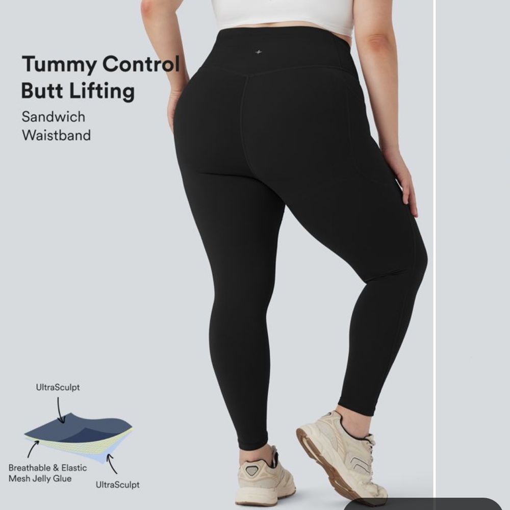 HALARA Black Butt Lifting Leggings